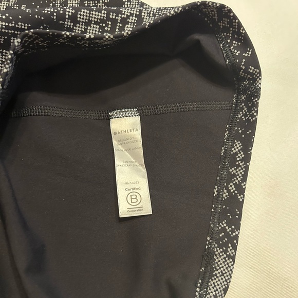 Athleta Viper Midi Tank Size XS Black NWT - Picture 8 of 9